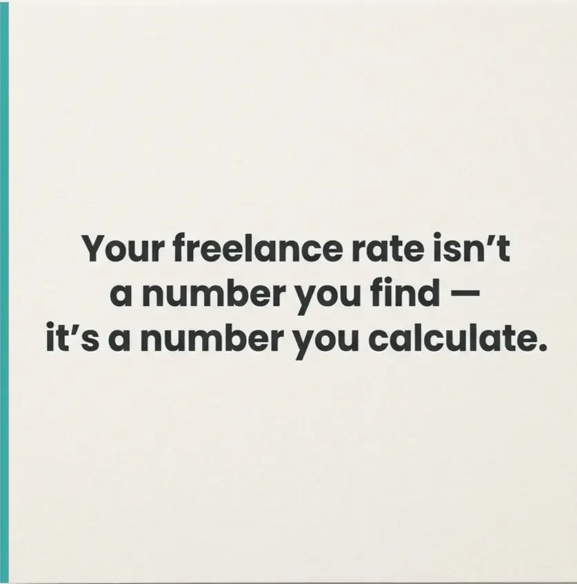 Freelancer ready to quote with confidence after calculating their freelance rate